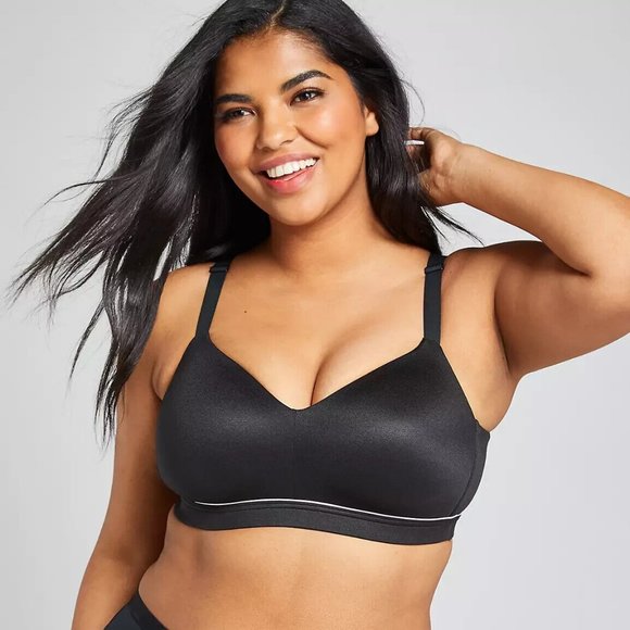 Cacique Intimates & Sleepwear New Cacique Bra Womens 42dd Black Lightly Lined Lounge No Wire